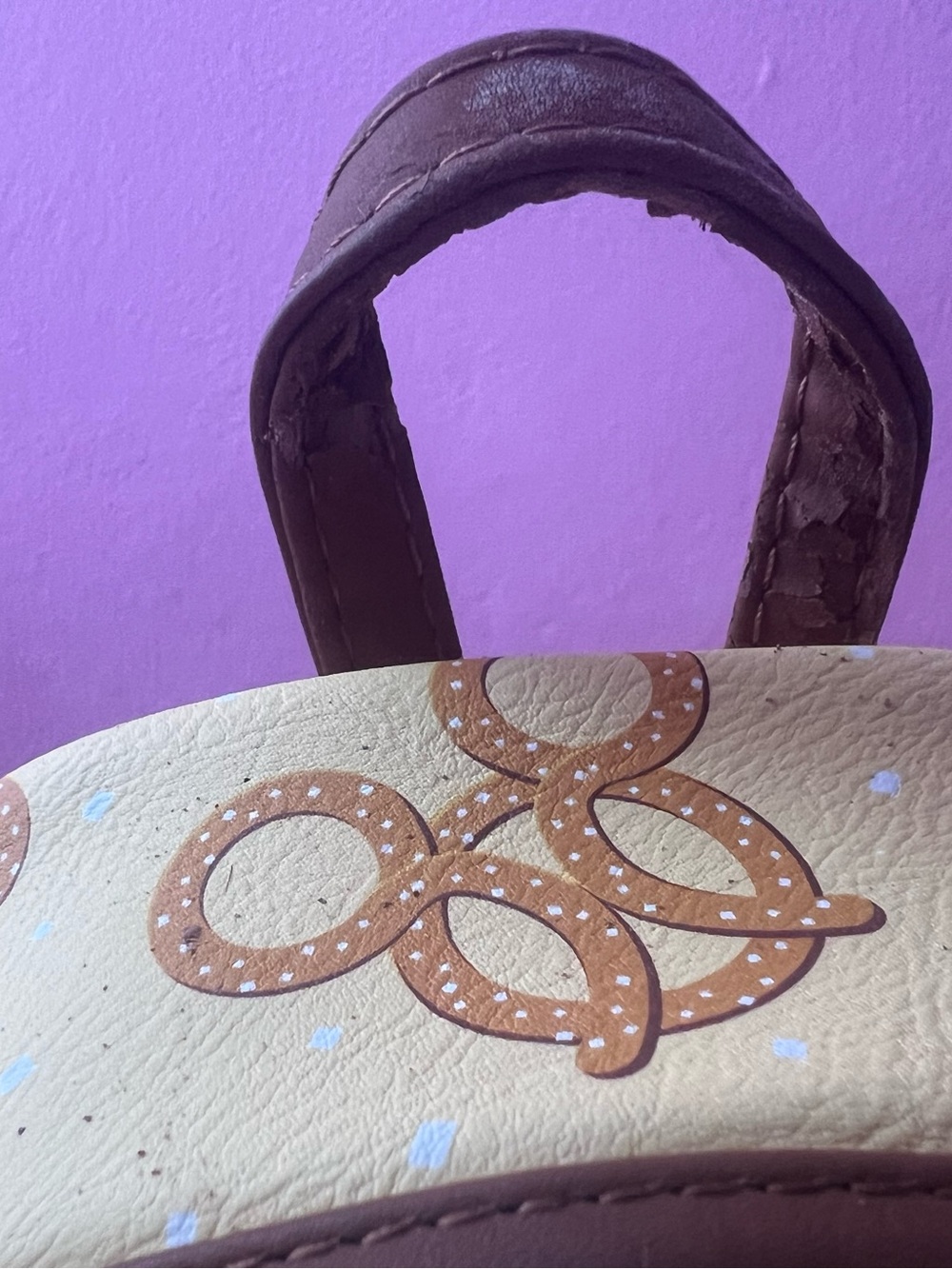🥨 Loungefly Disney Pretzel Mini Backpack  Read Description - Picture 5 of 16